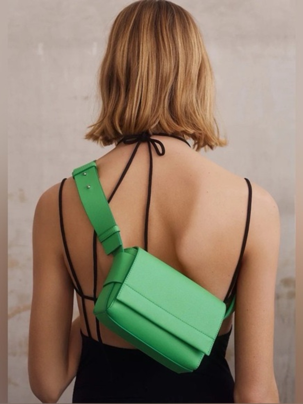 MNG Small Crossbody Flap Purse
